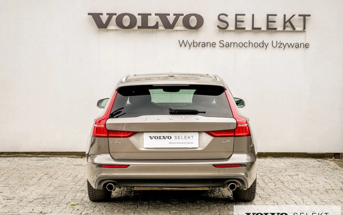 Volvo V60 cena 114900 przebieg: 121660, rok produkcji 2019 z Pilawa małe 596